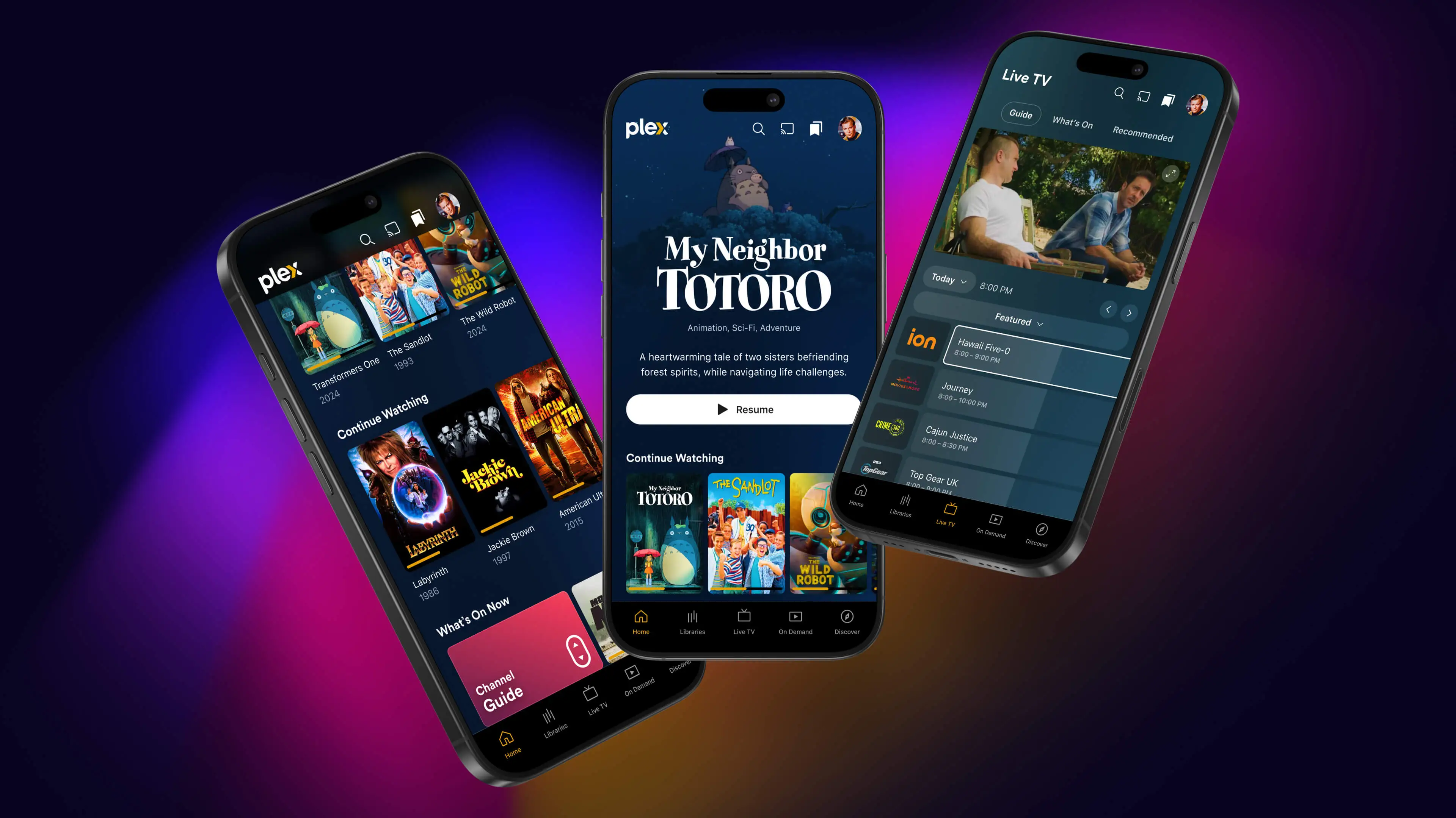 Plex Media Server Homepage